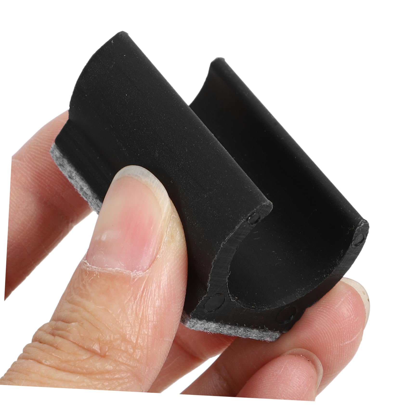 HOMSFOU 50piezas Almohadillas De Fieltro U-Shaped para Patas De Sillas De Suelo para Muebles Amortiguadores De para Pisos De Accesorios Antideslizantes y Resistentes