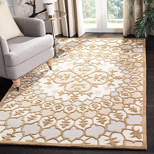Image of Carpet Mahal Handmade Handwoven Tufted Made of 100% Soft Blended Wool Export Quality Carpets with 1 Inch Thickness (12x15 Feet) Color Multi