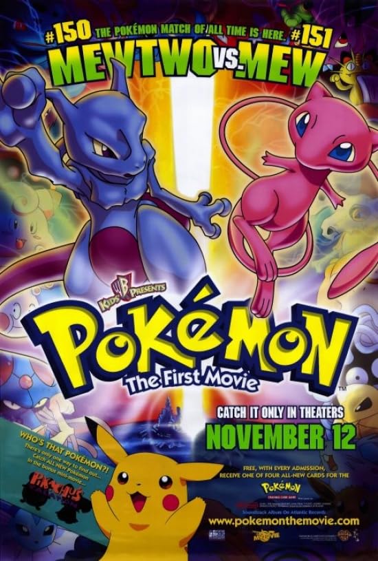 Amazon.com: Pokemon: The First Movie Movie Poster Print (27 x 40