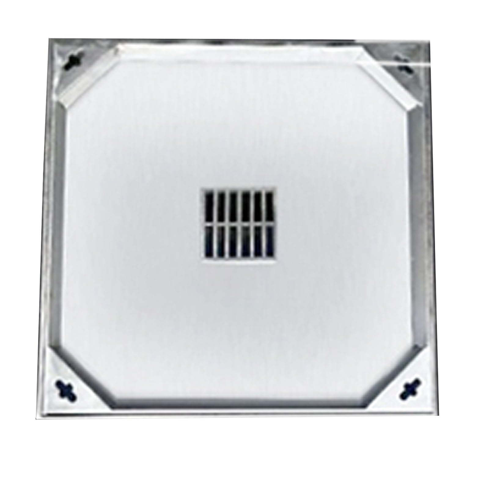 Regard à carreler en inox 50x50 cm pour supprimer les odeurs et plaques laides