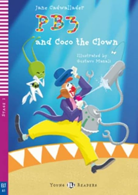 Portada de Young Eli Readers: Pb3 et Coco le Clown + Cd