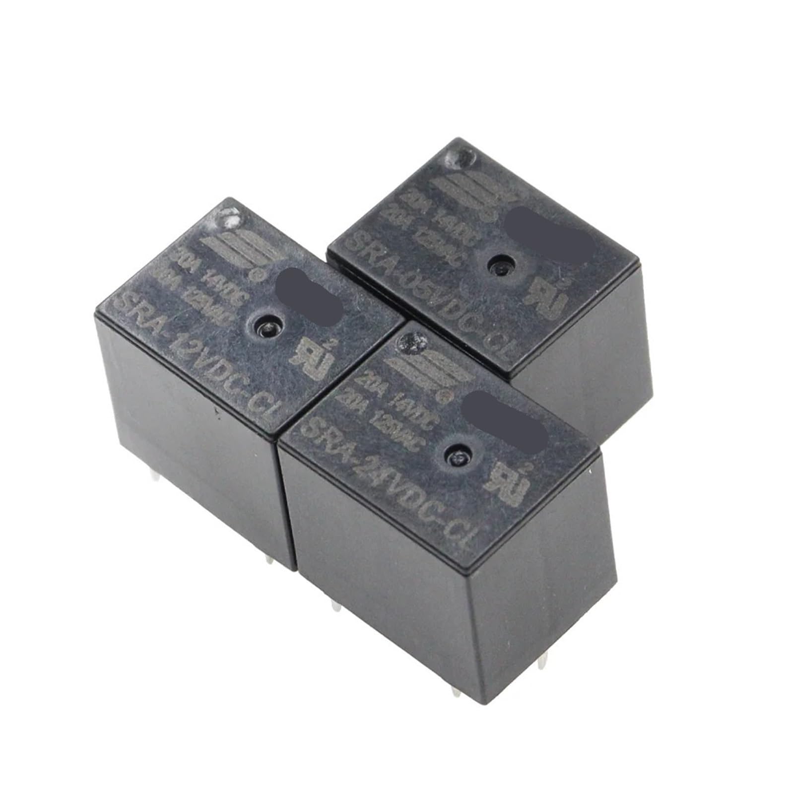 Relais de puissance 20A SRA-12VDC-CL pour commutation haute performance PCB - 4