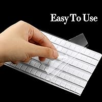 Vista 3 de Blulu 2 Set Nail Stand for Painting Press Nail Holder Acrylic Magnetic Tips Training Fingernail Display Stands DIY Crystal Holders and 96 Pieces