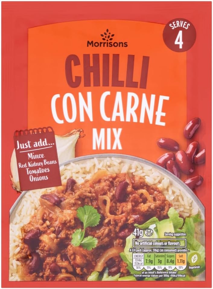 Morrisons Chilli Con Carne Mix, 41g