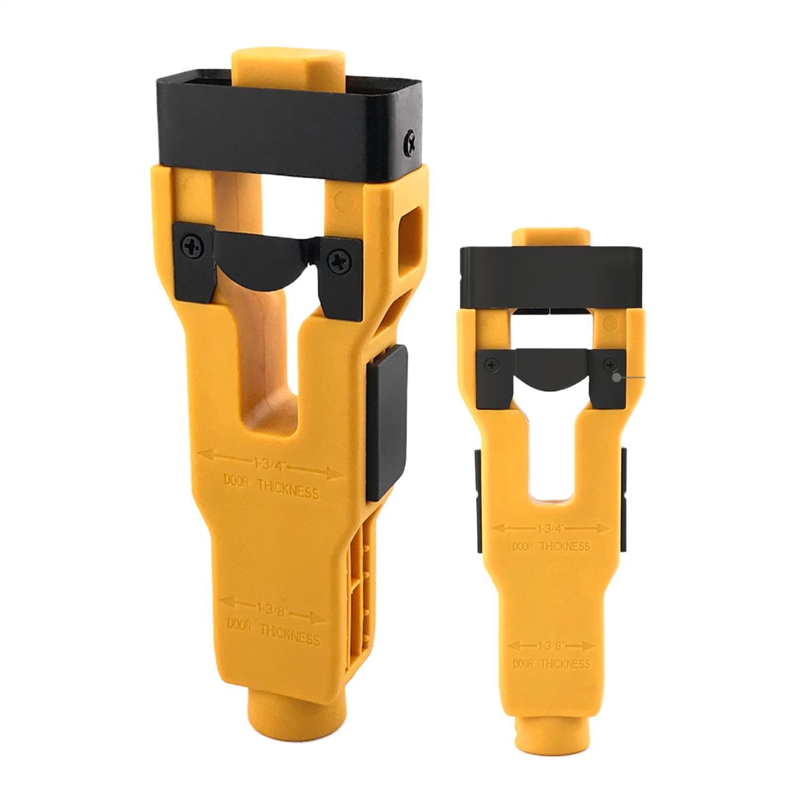 Door Latch Mortise Tool, Door Lock Kit for Square Latch, Accurate Multi Purpose Ergonomic Chiseling Supplies, Chiseling Supplies Ergonomic Separation Accessories for Enthusiasts Professionals
