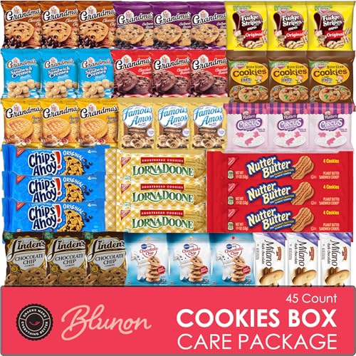 image for Blunon Cookies Individually Wrapped Variety Pack - Cookies Bulk Assort