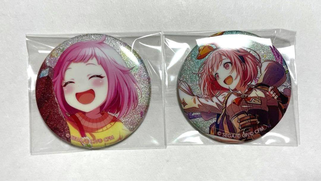 えむ グリ缶 33C 34C プロセカ 鳳えむ グリッター缶バッジ グリ缶 vol