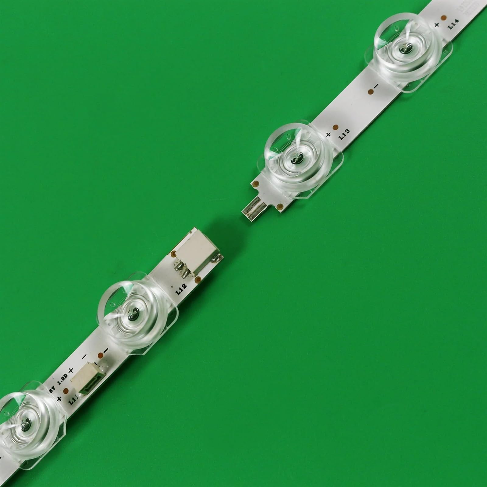 Striscia di retroilluminazione a LED compatibile for TCL 43S431 43S435 43P616 43M8F 43V6F 43S425LAAA 43S425LABA 43S425LBAA 43S425LDAA 43S425TDAA 43S425VDBA (Size : 5pcs For 5 TV)