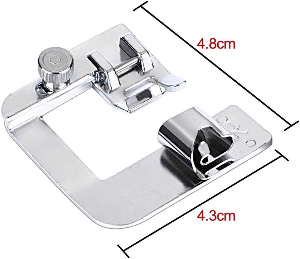 HIASDFLS 3 PCS Piedino Per Macchina Da Cucire 1/2 "3/4" 1 "Piedino Per Orlo Arrotolato Piedino Per Macchina Da Cucire In Sbieco Per Brother Singer Janome Toyota 17 HIASDFLS 3 PCS Piedino Per Macchina Da Cucire 1/2 "3/4" 1 "Piedino Per Orlo Arrotolato Piedino Per Macchina Da Cucire In Sbieco Per Brother Singer Janome Toyota -Assistenza Domiciliare