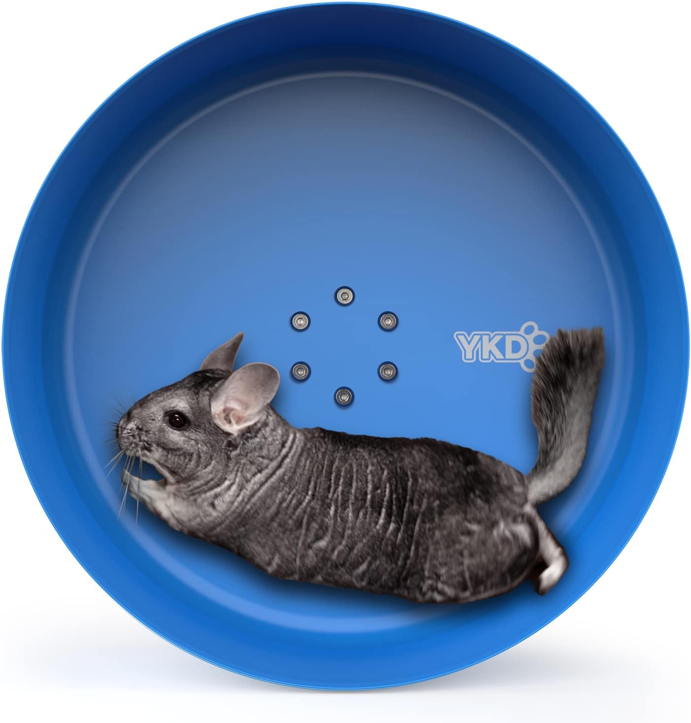 15" Aluminum Alloy Chinchilla Exercise Wheels - Large Small Animals Running Wheels for Chinchilla Syria Hamsters Hedgehog Other Small…