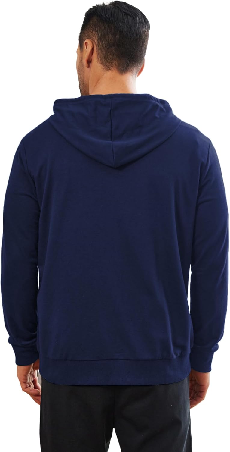 Deyeek Dialysis Sweatshirts with Arm Zipper Jacket Full-Zip Lightweight Hemodialysis Cotton Jacket with Pockets
