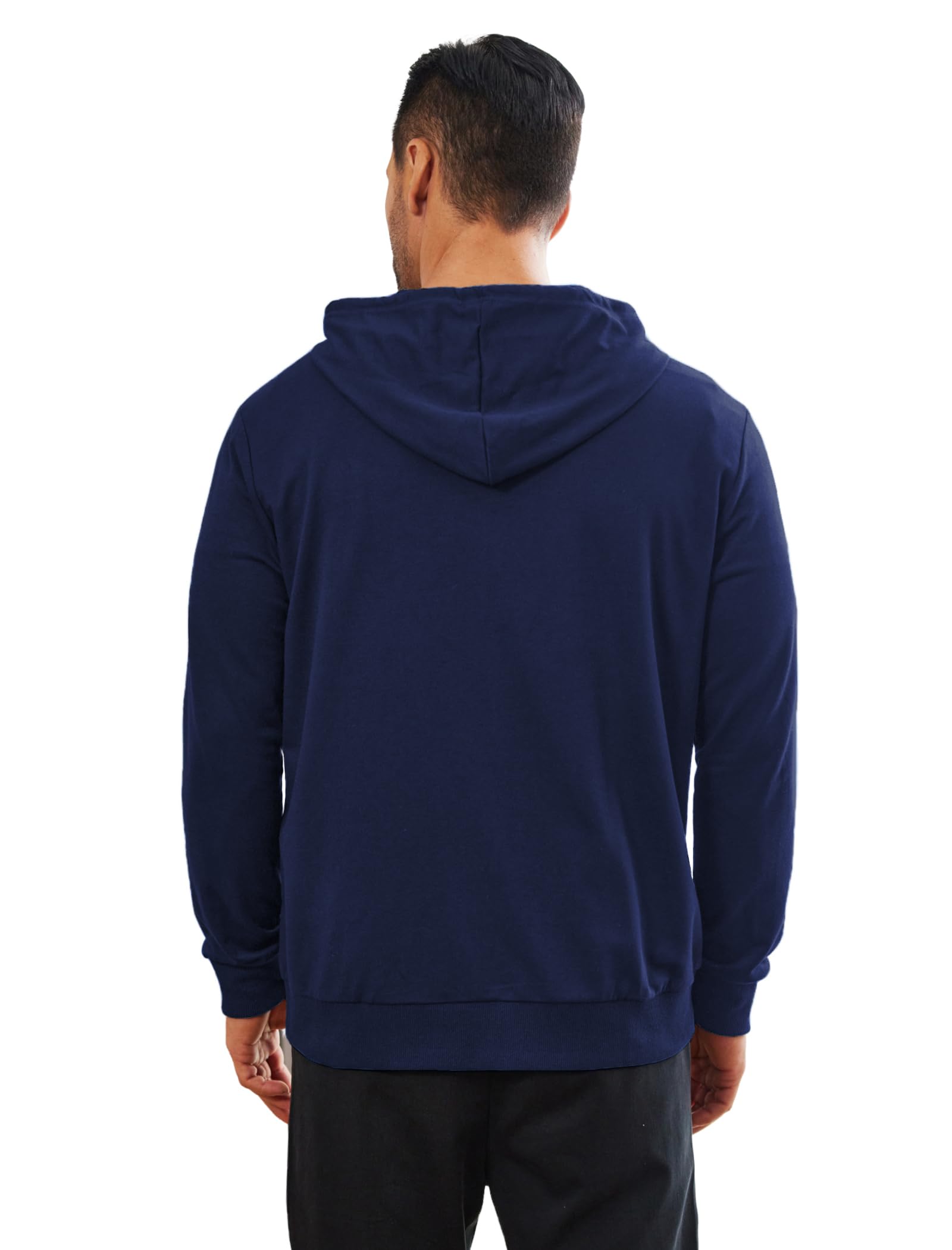 Deyeek Dialysis Sweatshirt with Arm Zipper Full-Zip Lightweight Hemodialysis Cotton Jacket with Pockets