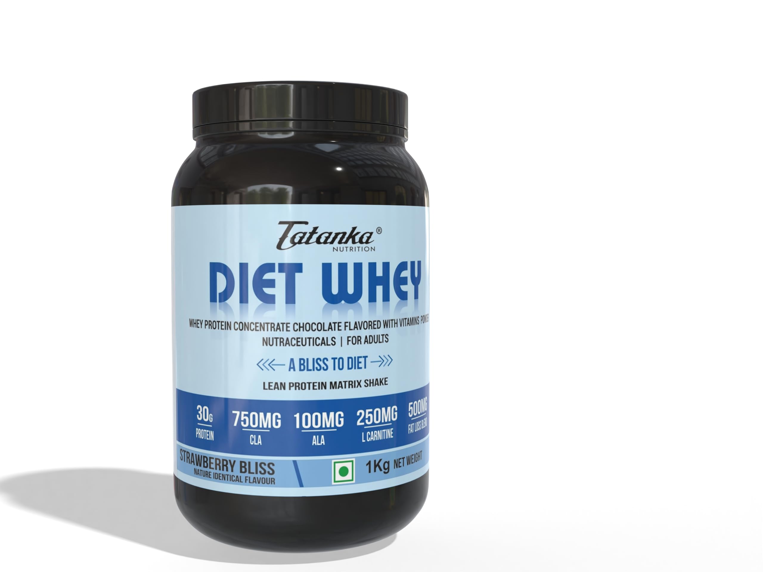 Diet Whey Protein Powder – 30g | Fat Loss Blend with CLA, Carnitine, ALA & Vitamins | Vegetarian Supplement for Men & Women | Lean Muscle & Weight Management Support (1 KG, Coffee)