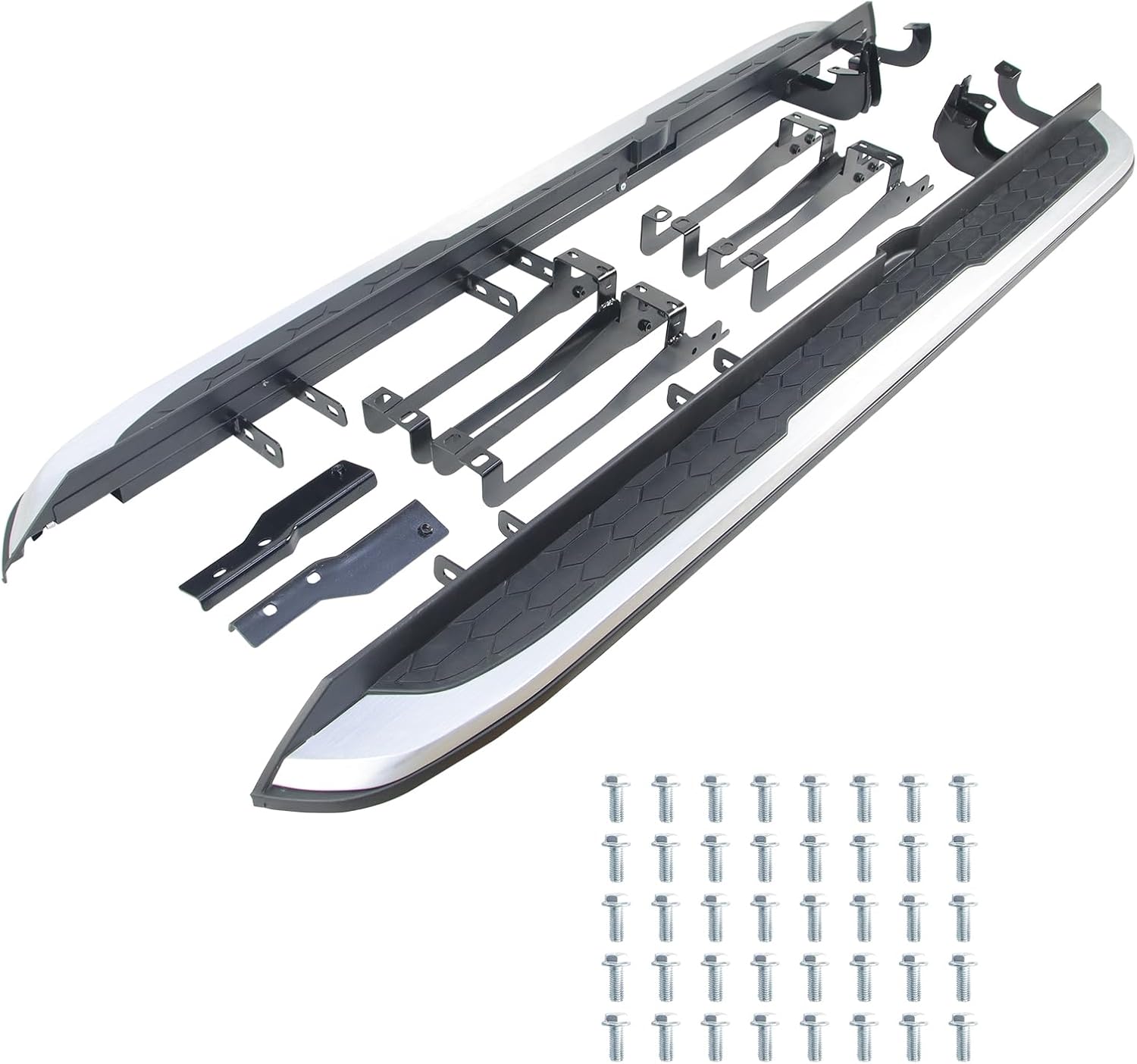 Pair Running Boards Compatible for Honda CRV CR-V 2023 2024 2025 2026 Aluminum Side Steps Nerf Bars Up Load to 350 lbs
