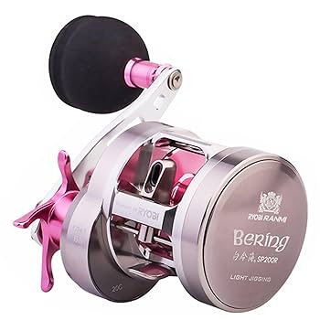 RYOBI RANMI JIGGER BT 海外モデル リール 右モデル RYOBI RANMI Slow Jigging Wheel Max Drag 16KG 8+1BB Metal