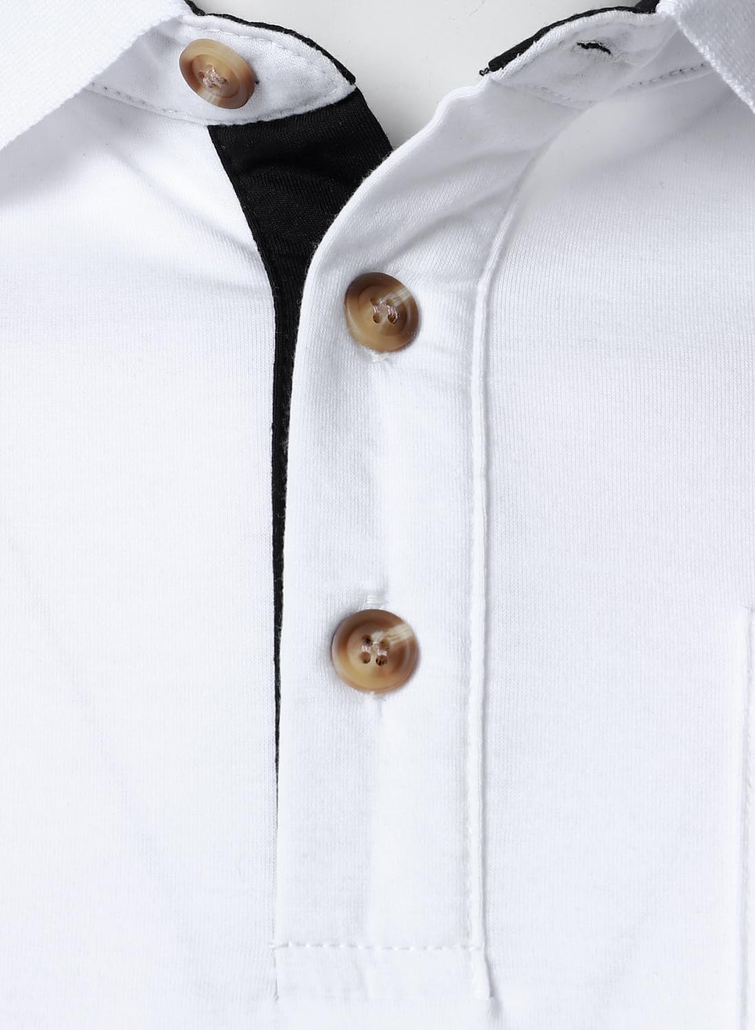 FANARCHER Men's Casual Polo Shirts Classic Long Sleeve Shirt Solid Color Button T-Shirts Cotton Tees Golf Stylish Tops - Image 6