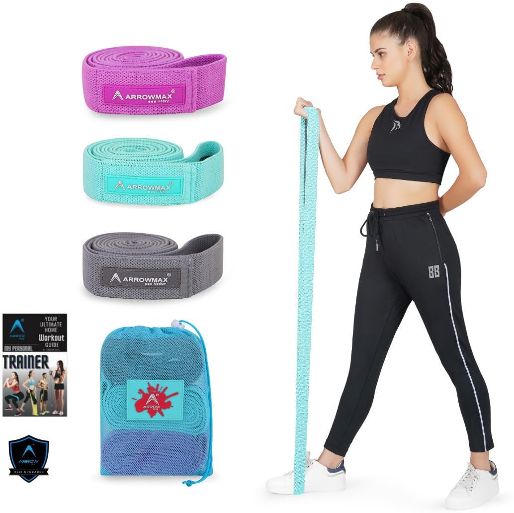 ArrowMax Pull UP Resistance Power Bands Stretch and Full Body HME WORKOURT Resistance Band (Multicolor, Pack of 5) (B0CB8F4MX1) Amazon Price History, Amazon Price Tracker