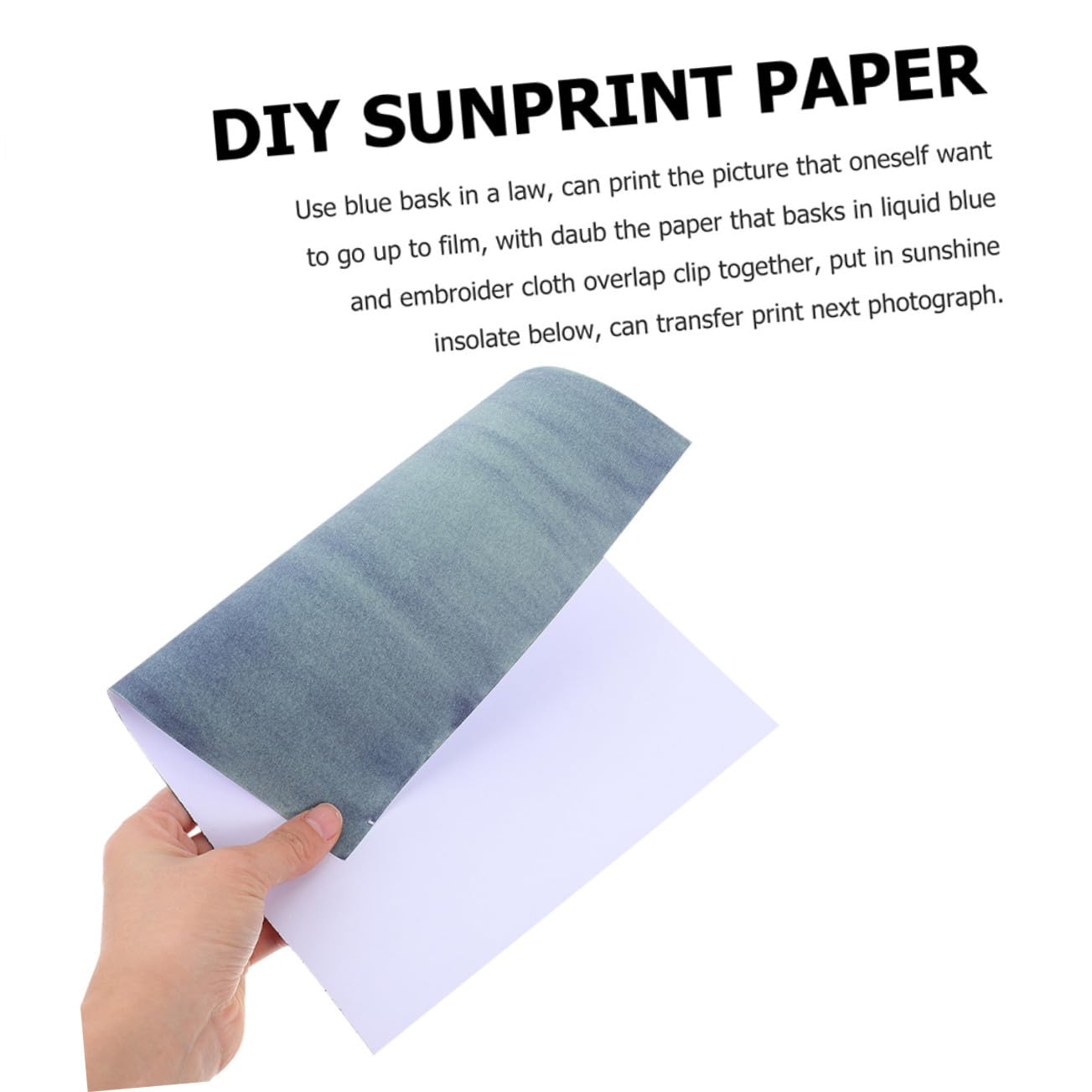 Papel de Impresión de Cianotipo Blanco A4/a5, 48 Hojas