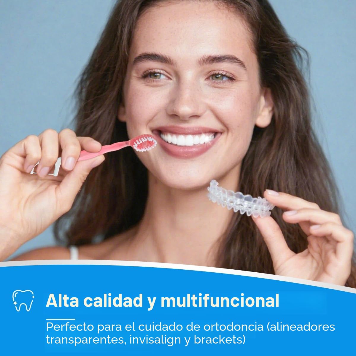 YUNCHI 72PCS Mini Cepillo Dientes Viaje Portátil, 5 en 1 Cepillos de Dientes Desechables con Pasta, Hilo Dental, Palillo de Dientes, Raspador de Lengua, Envueltos Individualmente Cepillo de Dientes