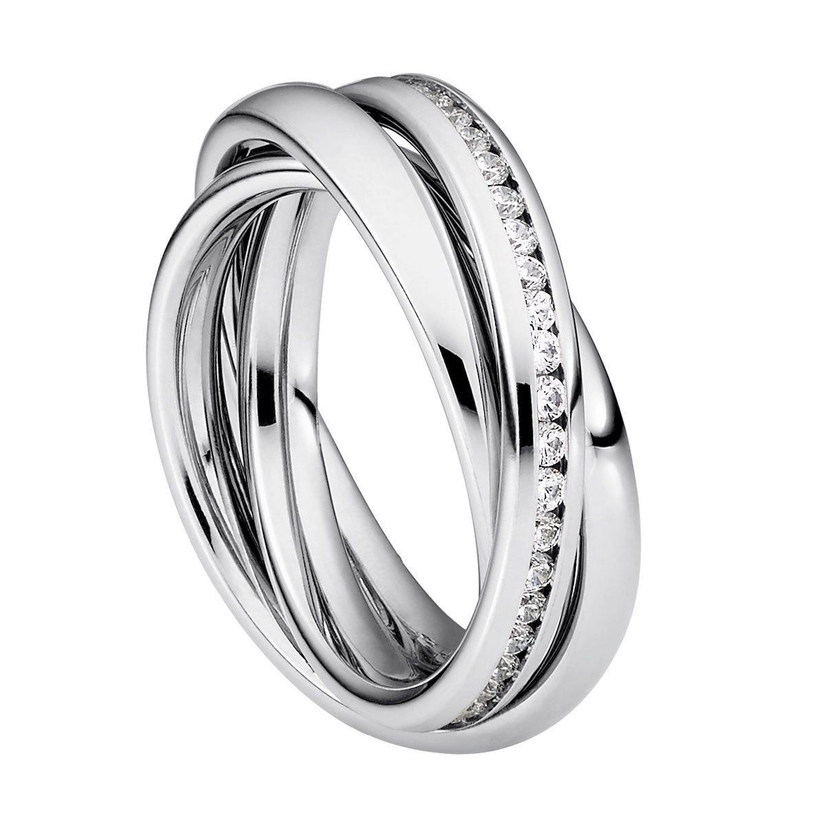 Jewelry - Anello, Illuminati Piramide Occhio In Acciaio Inox - 19,90