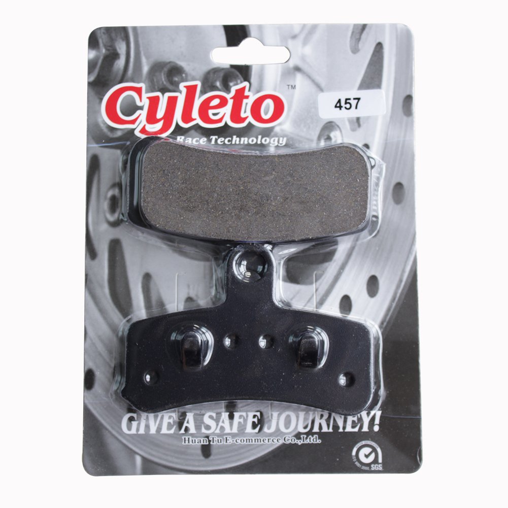 Plaquettes De Frein Avant Et Arrière Cyleto Pour Harley Davidson FXS Blackline / FXSB Breakout 2011-2015