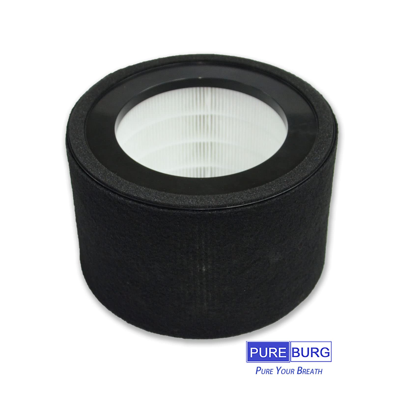 PUREBURG Filtri HEPA Di Ricambio Per Soehnle Airfresh Clean 400 – Kit Da 2 Filtri HEPA + 4 Prefiltri Al Carbone Attivo - 2