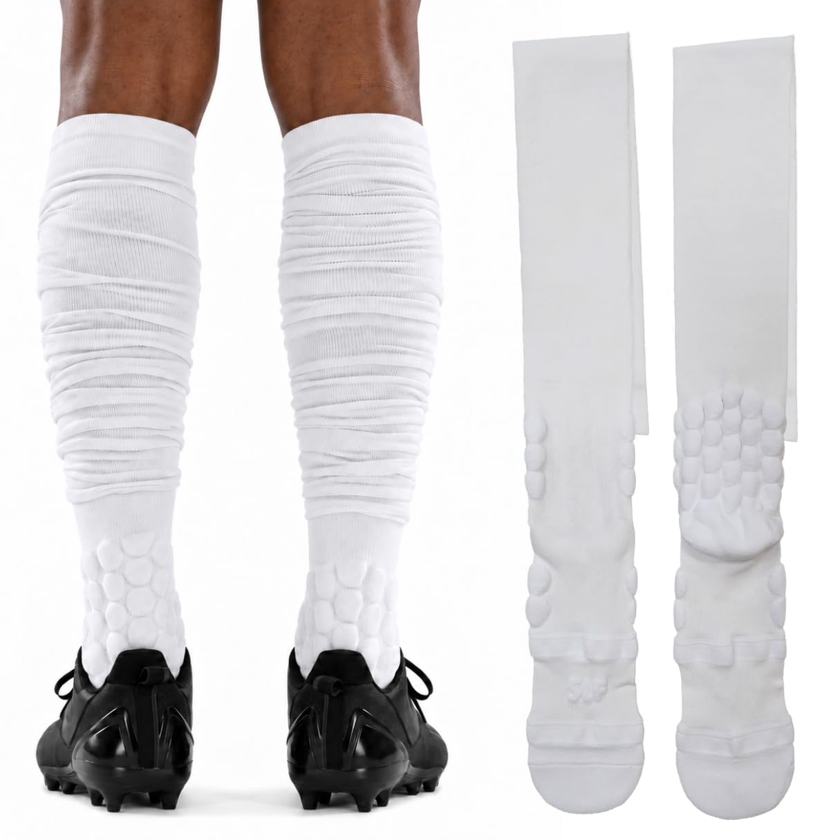 SLEEFS Padded Football Socks for Anti-Blister and Cleat-Ready Fit