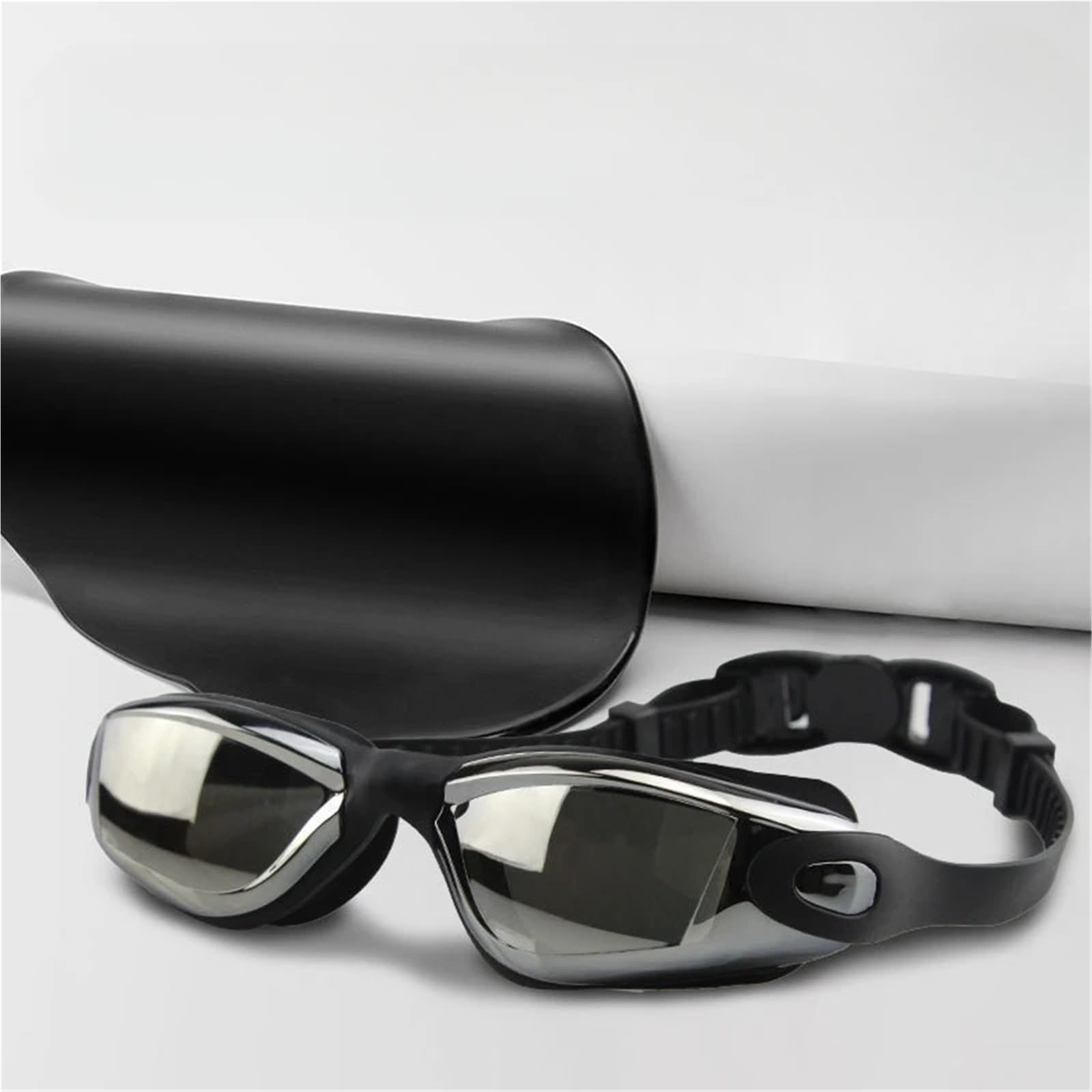 Gafas de natación antivaho Para Deportes | For Adultos Con Gorro De Silicona Y Juego De Gafas De Natación.