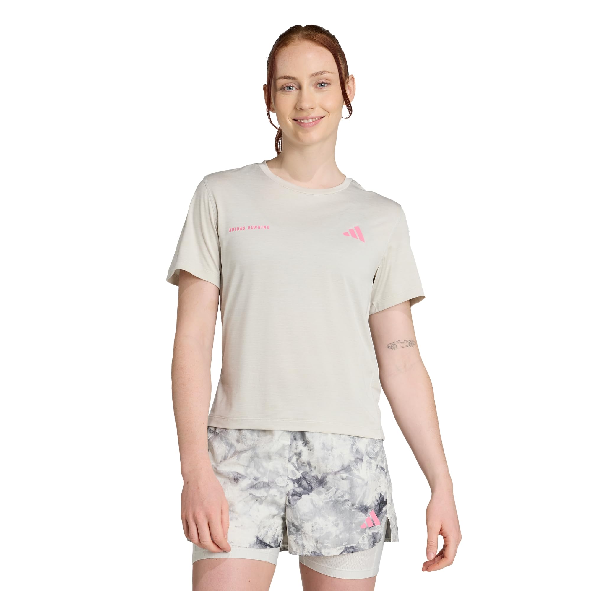 adidas Women's T-Shirt chiné Own The Run