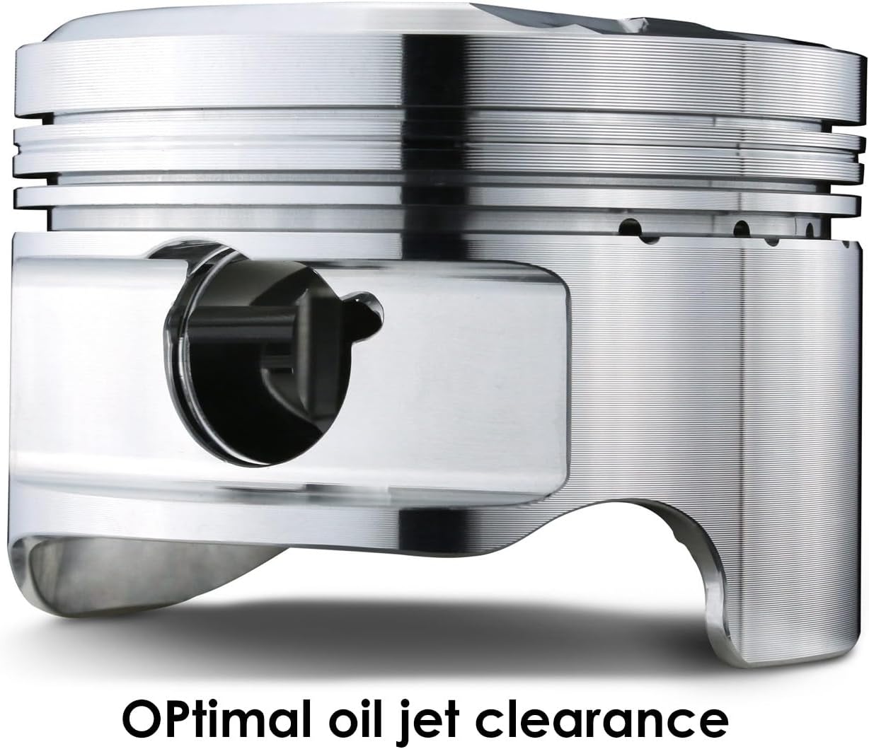 TOMEI Forged Piston Set (86.00mm bore, 31.65mm Compression Height) Compatible with Mitsubishi 4G63 (Evo 1-9) - For 2.2L / 2.3L Stroker Builds