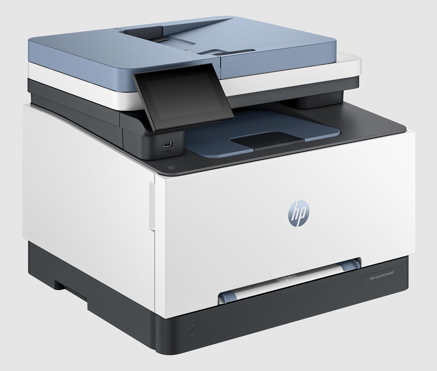 HP Color LaserJet Pro 3302sdw, 499Q6F, Imprimante Multifonction A4, Impression Recto Verso Automatique, 25ppm N/B et Couleur, USB, Ethernet, Wi-FI, Copie, Numérisation, ADF 50 Feuilles, Smart, Bleu