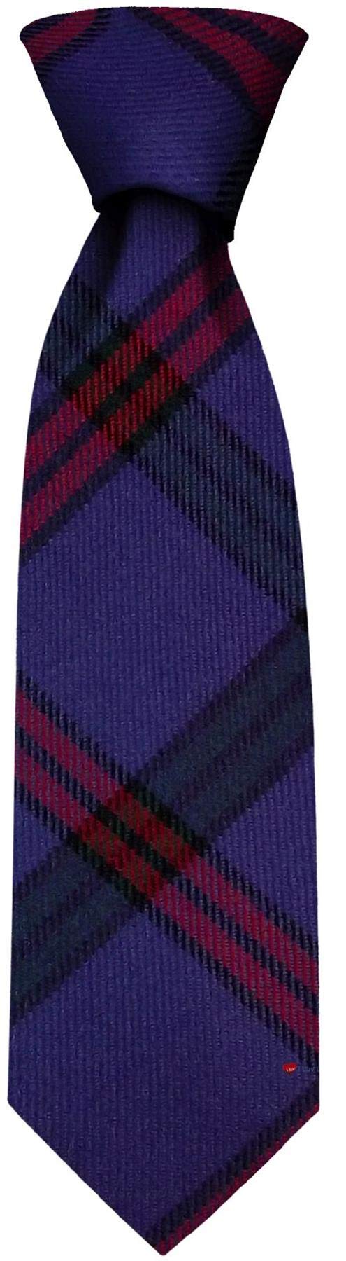 I LUV LTD Gents Neck Tie Montgomery Modern Tartan Lightweight Scottish Clan Tie