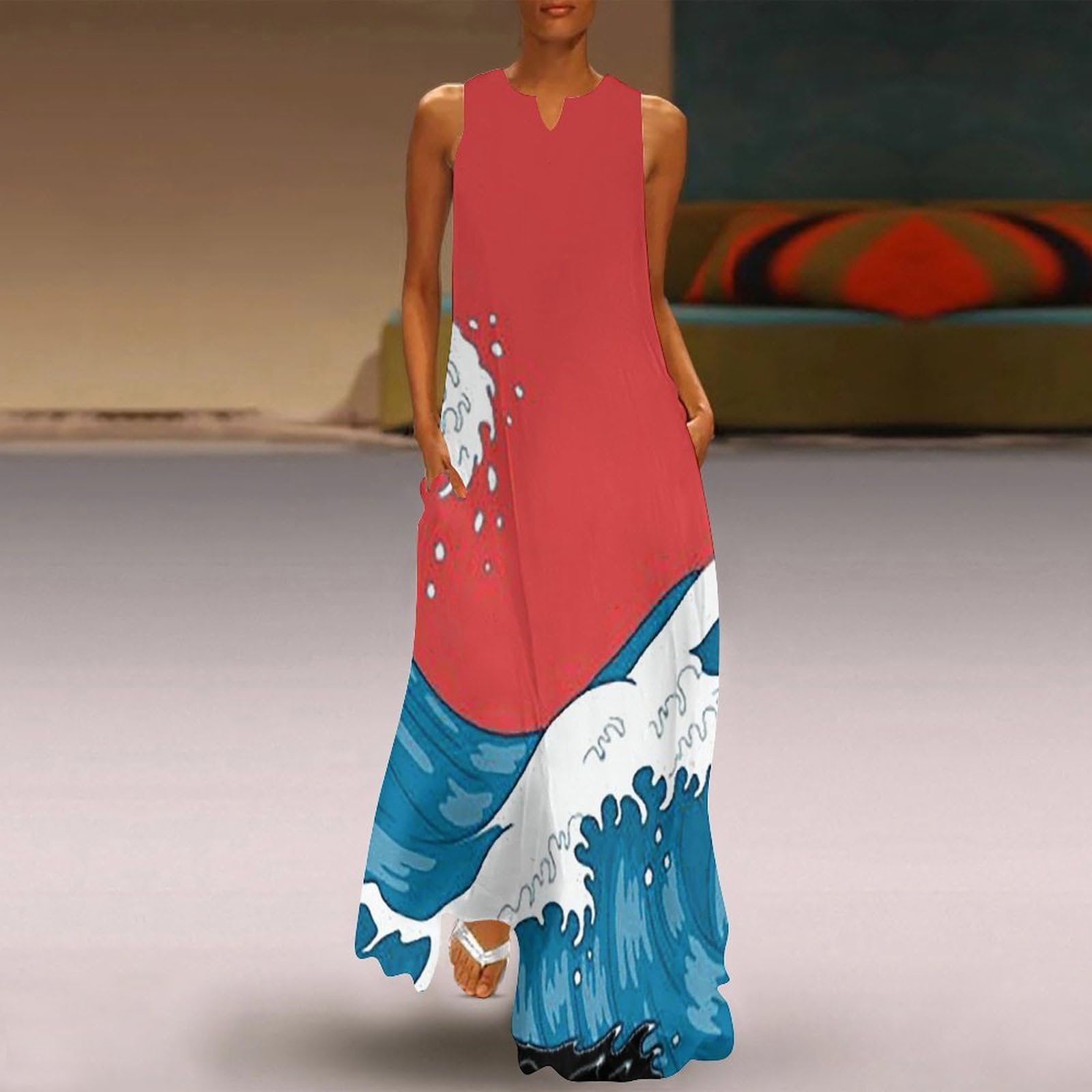 Amazon.co.jp: [XweeM] ワンピース 浮世絵 葛飾北斎 神奈川沖浪