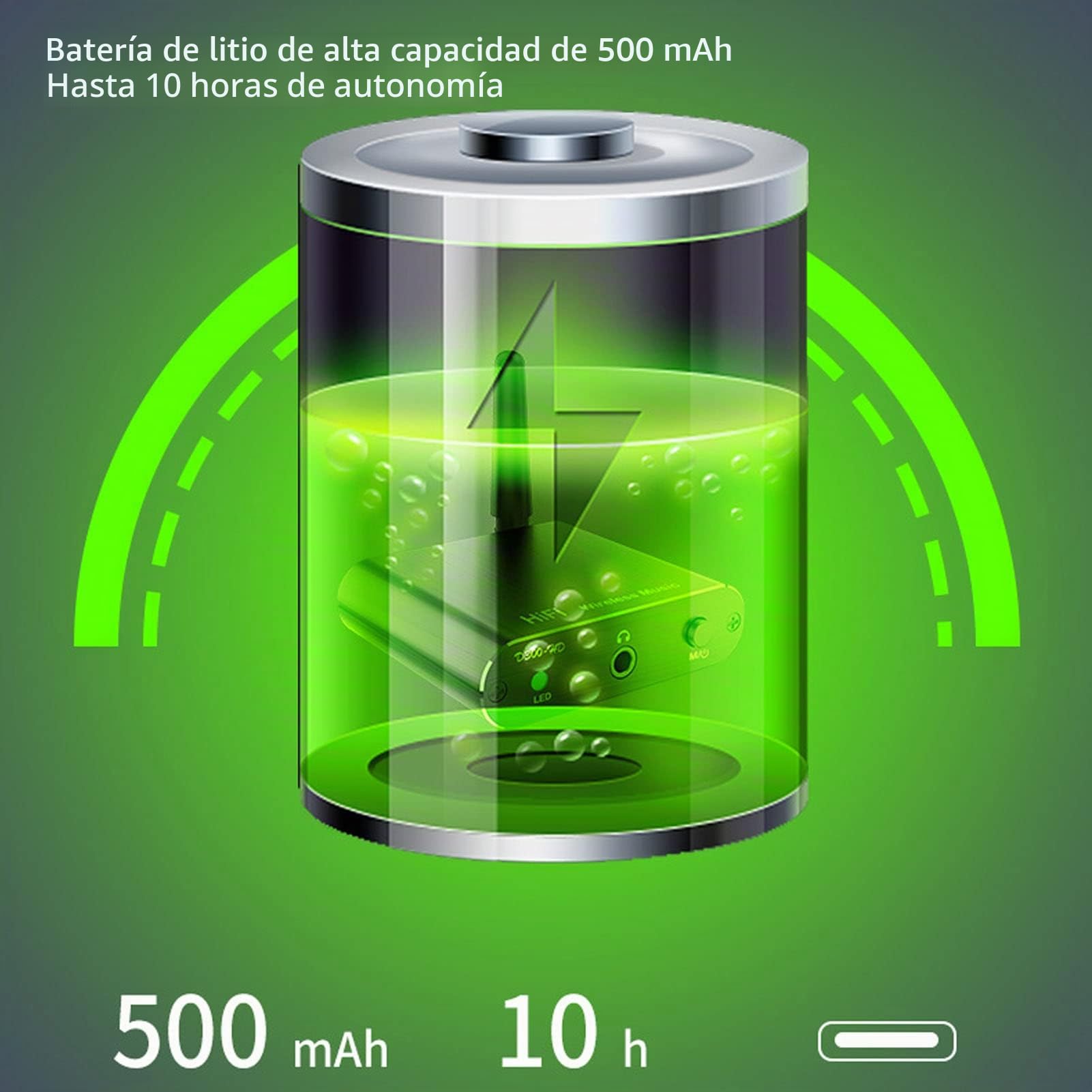 Receptor Bluetooth, Receptor de Música Bluetooth 5.2, Salida Coaxial óptica HiFi AUX, Adaptador de Audio Inalámbrico para Altavoces de Auriculares Estéreo Domésticos
