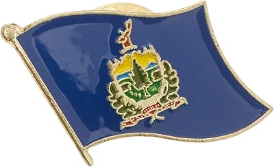 US Flag Store Vermont Flag Lapel Pin
