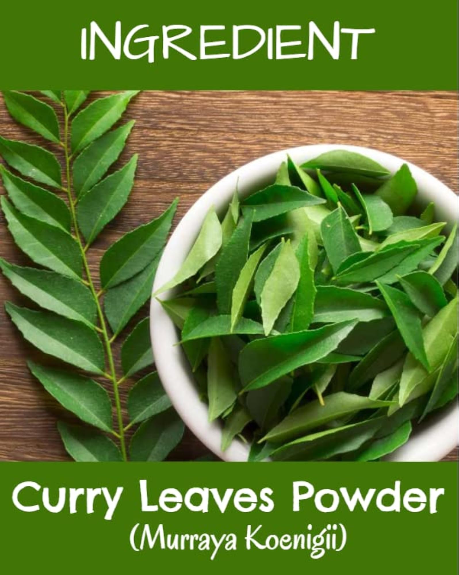 Curry Leaves Powder for External Hair Care