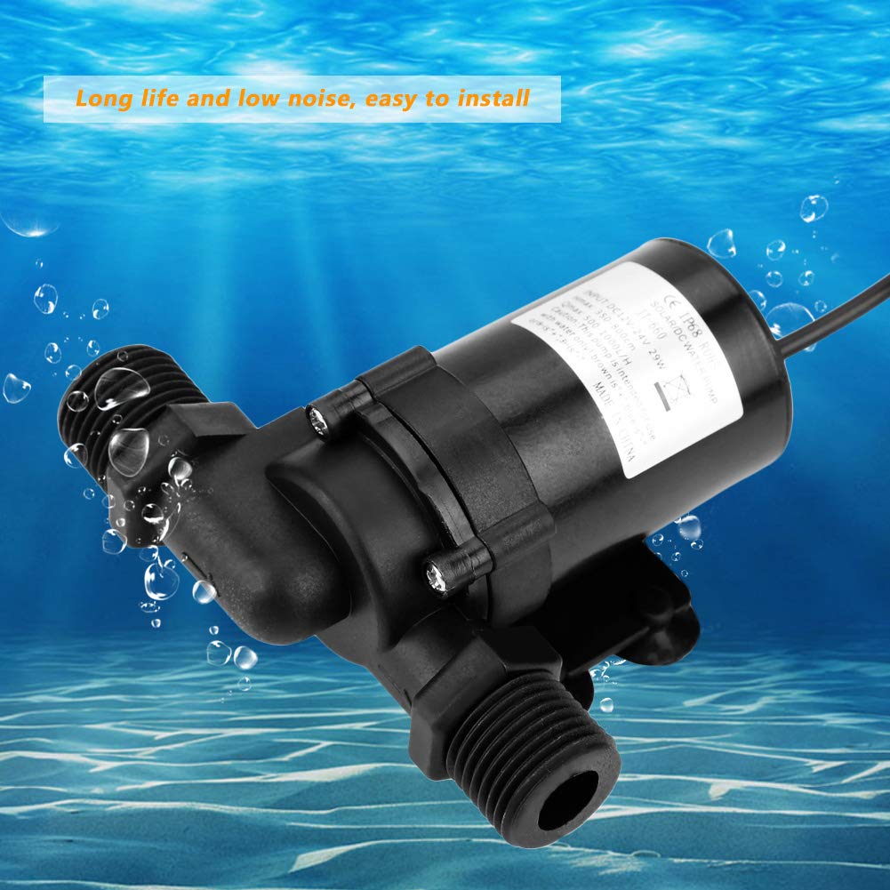 Pompa dell'acqua DC brushless Submersible Mini DC brushless pompa dell'acqua per scaldabagno solare 24 V 40 100 pompa DC Brushless Mini Boost