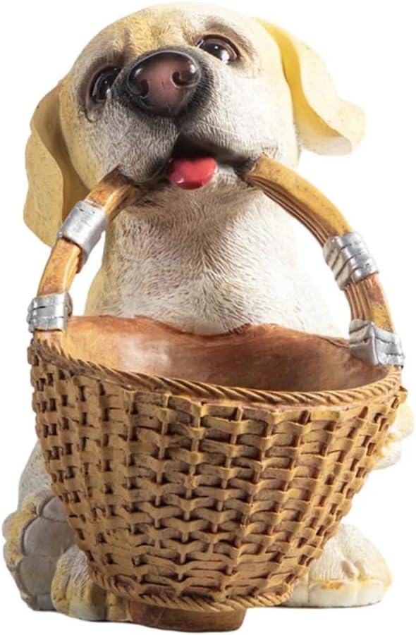 Storage Holder for Dog Box Porch Adornment Cartoon Keychain