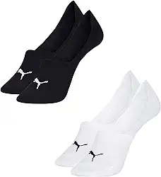 Kit 2 Pares Meia Puma Super Invisível Esportiva Masculino Adulto