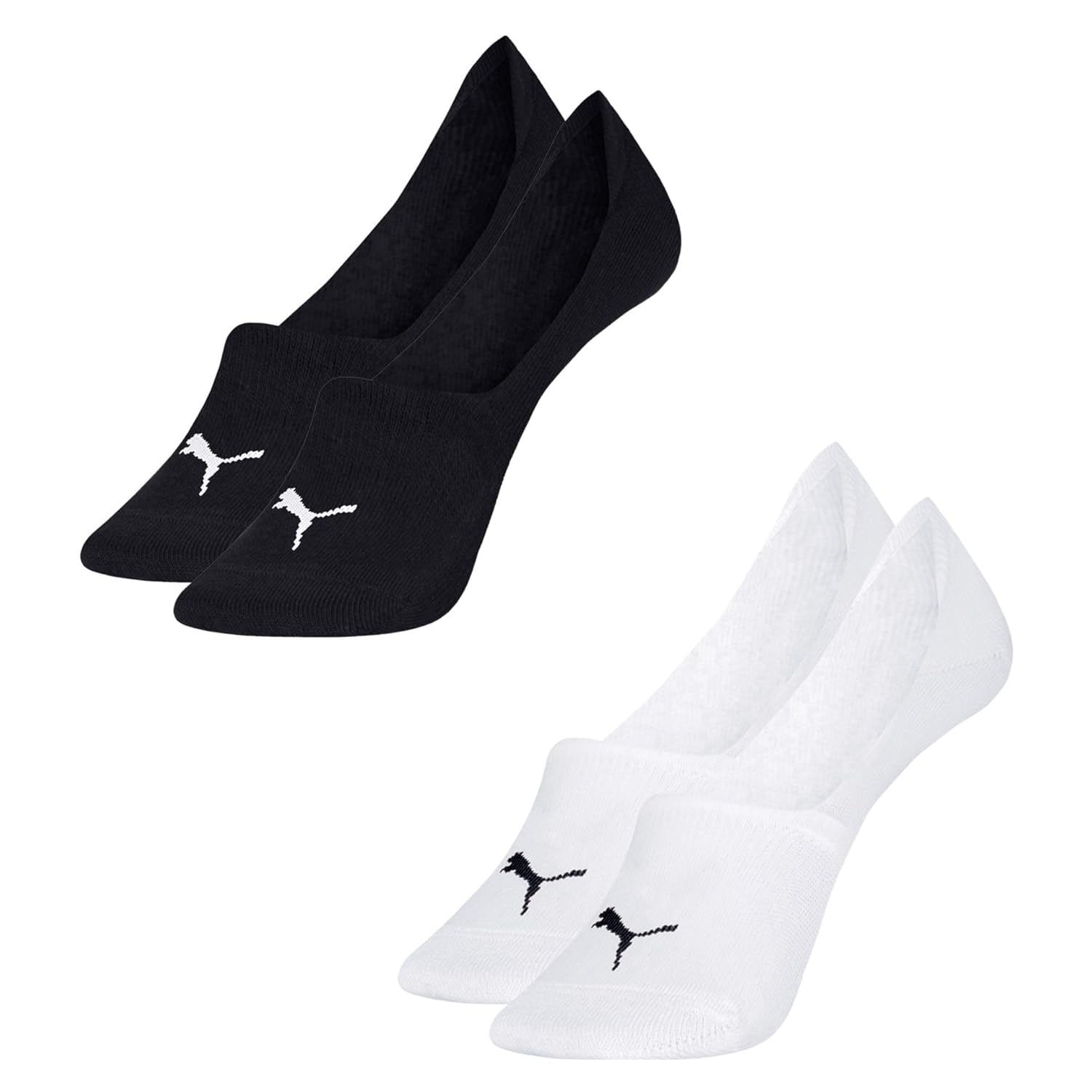 Kit 2 Pares Meia Puma Super Invisível Esportiva Masculino Adulto