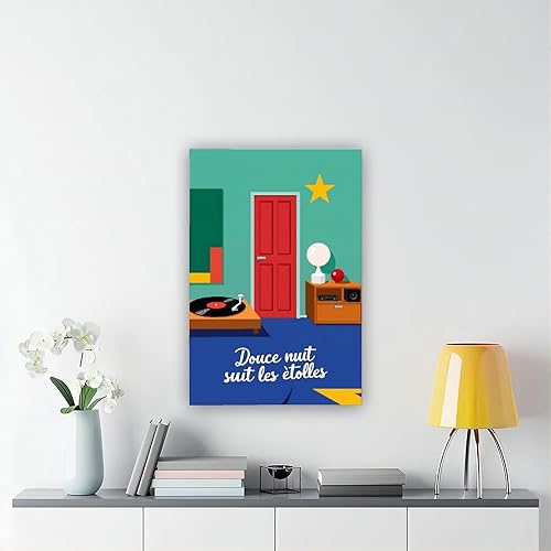 Miniatura 6 de NBLKJHLFD Retro Music Wall Decorations Vinyl Record Player And Speaker Images Canvas Poster Wall Art Decor Print Picture Paintings for Living Room