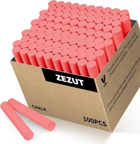 Miniatura 9 de Tiza blanca con borrador magnético, 80 piezas de tizas de bajo polvo en barra al por mayor para pizarra de aula escolar, no tóxicas