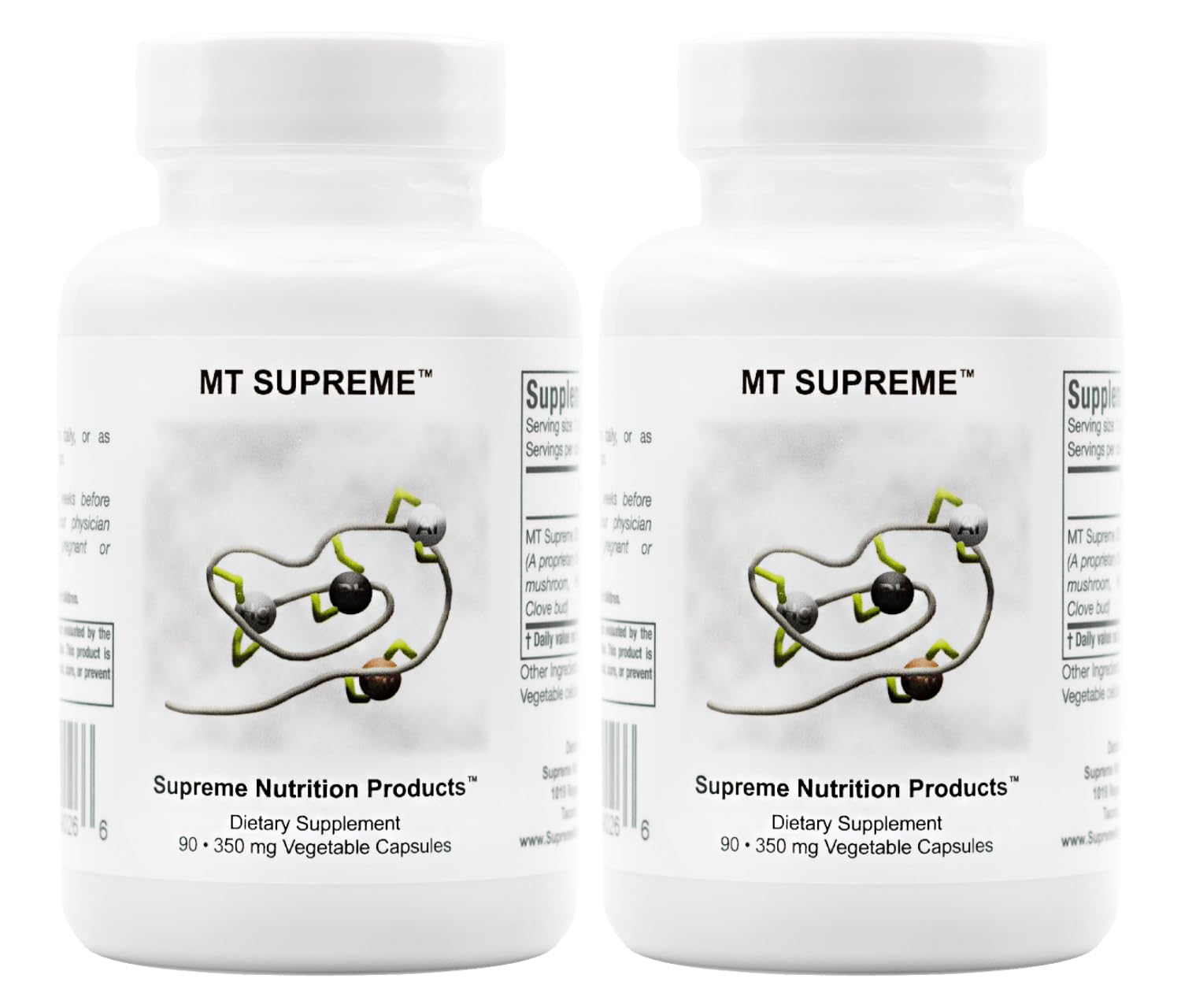 Supreme Nutrition MT Supreme, 90 Pure Herbal Combination Vegetarian Capsules — Amazon image 3