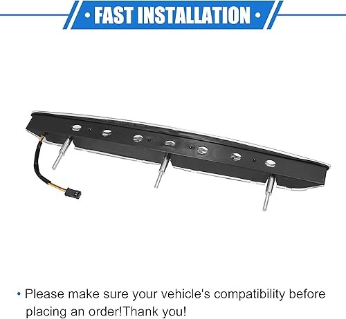 Miniatura 7 de VekAuto Tercera luz de freno de alto nivel compatible con BMW Z4 E85, ABS transparente
