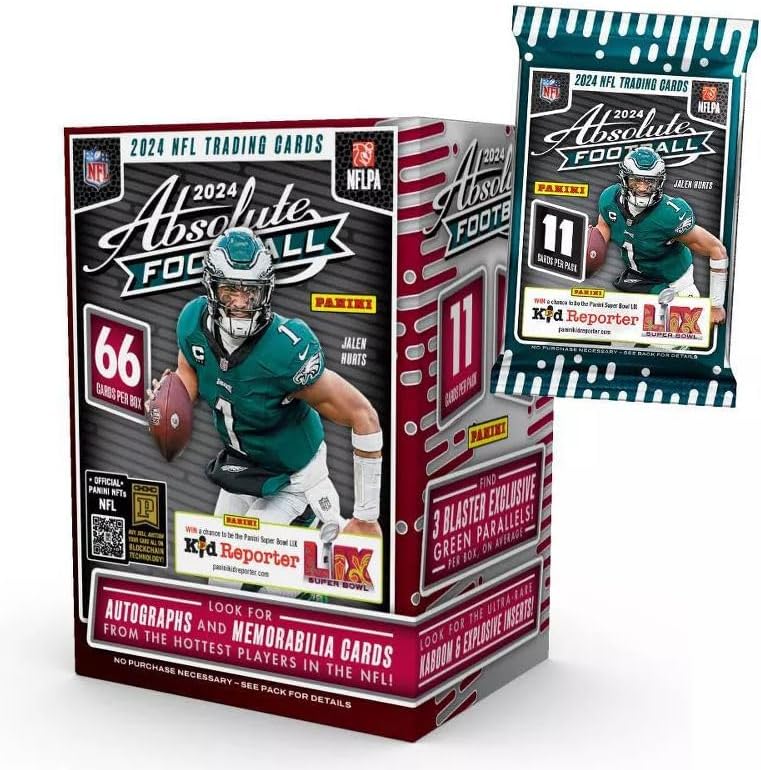2024 Panini Absolute Football RETAIL BLASTER box (6 pks/bx)