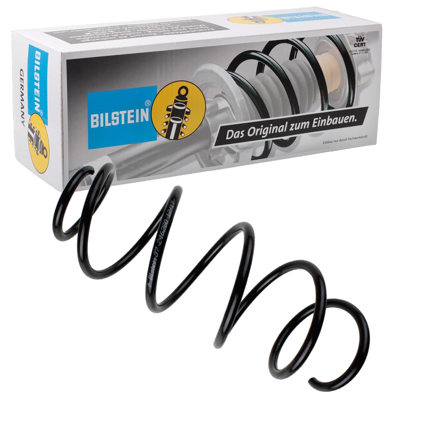 Sprężyna zawieszenia BILSTEIN 37-246280 B3 Przód, 2 szt