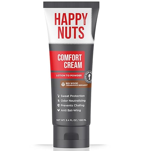 Miniatura 11 de HAPPY NUTS Desodorante en crema Comfort para hombres: defensa del sudor antirozaduras, control de olores, desodorante e higiene para hombres sin