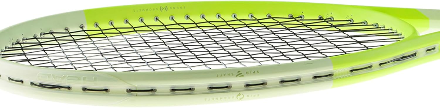 HEAD Extreme MP Tennis Racquet - Strung Mid Tension with Velocity 16 Gauge - 4 1/2"