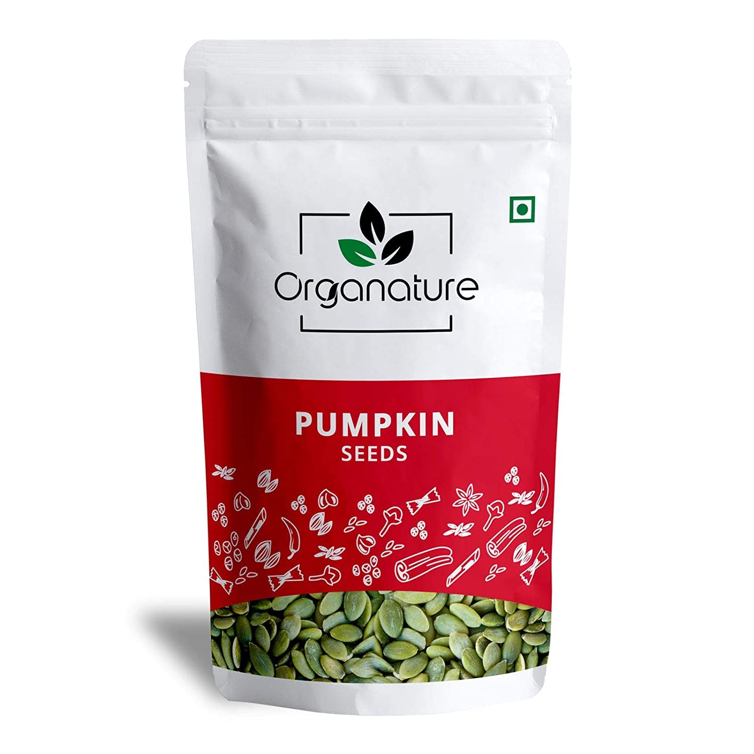Organature Pumpkin Seeds Antioxidant & Dietary Fibre Rich | Boosts Immunity | Superfood | Diet Snacks - (350 Grams) (B0BX6W5J64) Amazon Price History, Amazon Price Tracker