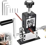 Stripper manuel en cuivre de 0,04"-1", crane à main & Outil de perçage en alliage d'aluminium portable, adapté pour le recyclage du cuivre & Tous les jours DIY Emplois de strip-tease